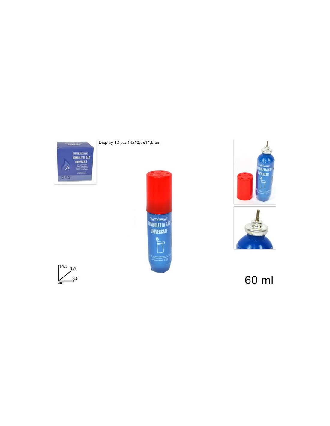 BOMBOL GAS 60ML 7432 su TreG Ingrosso