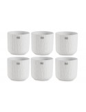 VASO CASPO'CR64/14W H12,7 D13,5 BIANCO OPACO su TreG Ingrosso