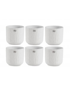VASO CASPO'CR64/14W H12,7 D13,5 BIANCO OPACO su TreG Ingrosso