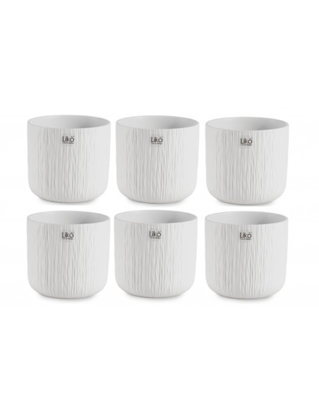 VASO CASPO'CR64/14W H12,7 D13,5 BIANCO OPACO su TreG Ingrosso