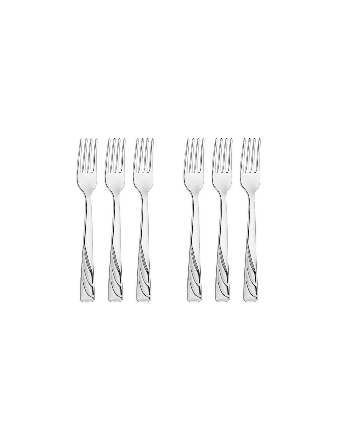 ARIES BLISTER 6 FORCHETTE DA TAVOLA INOXRIV su TreG Ingrosso