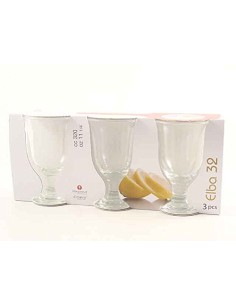 ELBA BICCHIERI ACQUA 32 CL SET 3 BORGONOVO su TreG Ingrosso