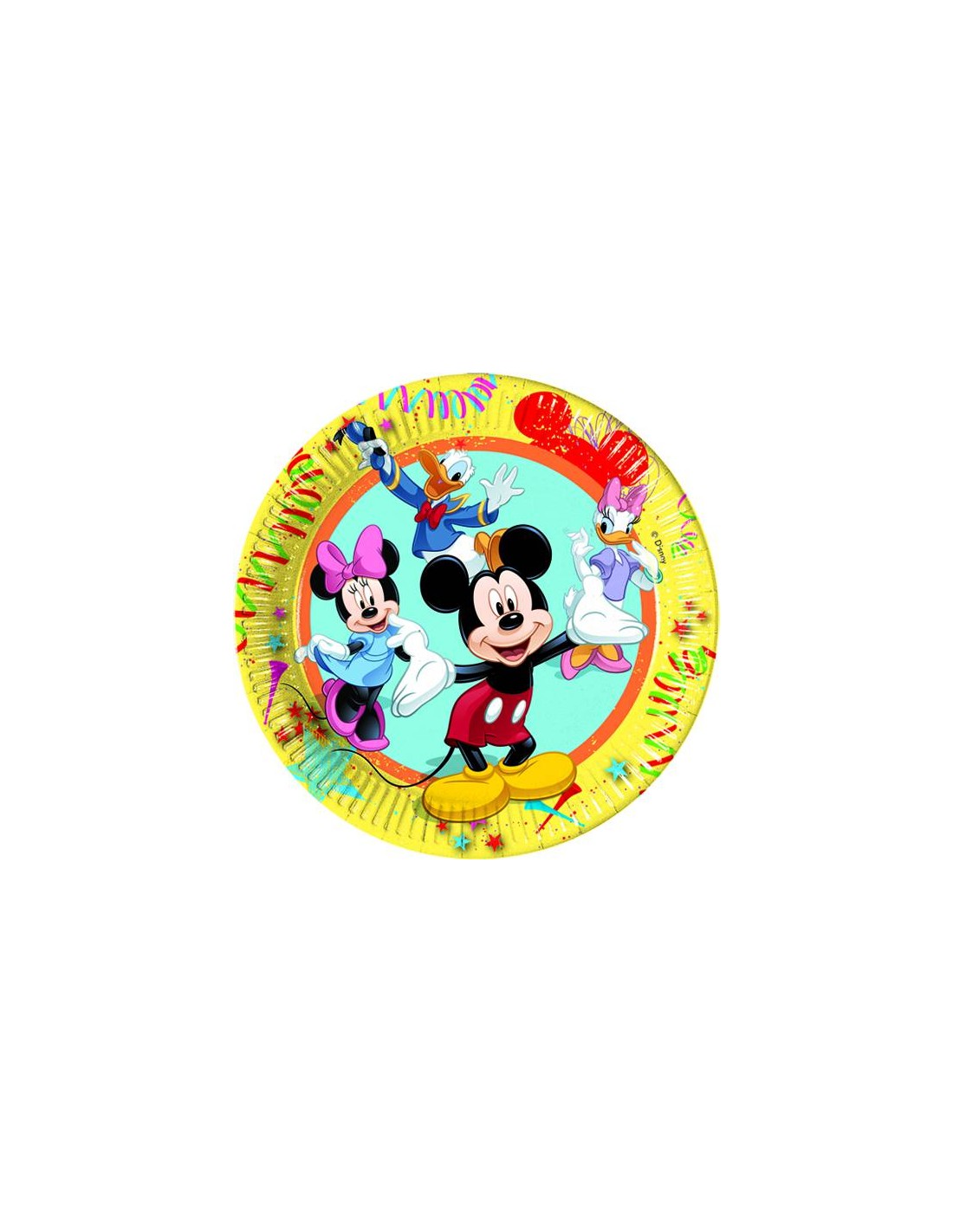 MICKEY 1234/81840 C/8 PIATTI 20CM su TreG Ingrosso