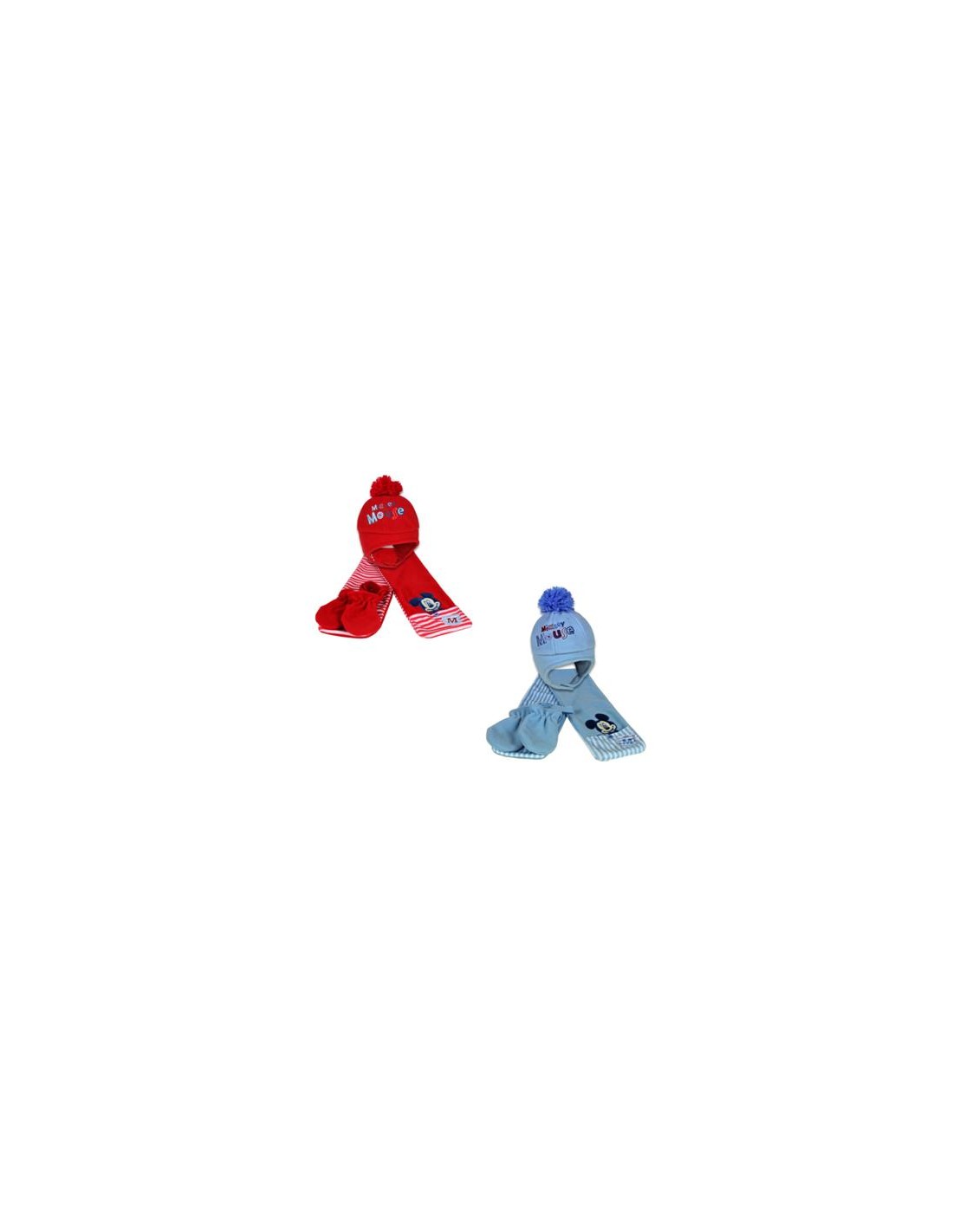 M MOUSE SET INVERNALE 366 3PZ su TreG Ingrosso