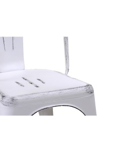 SEDIA BRISTOL IN FERRO BIANCO su TreG Ingrosso