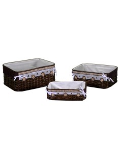 CASSETTO 231869 3°MIS RATTAN SERSE MARRONE su TreG Ingrosso