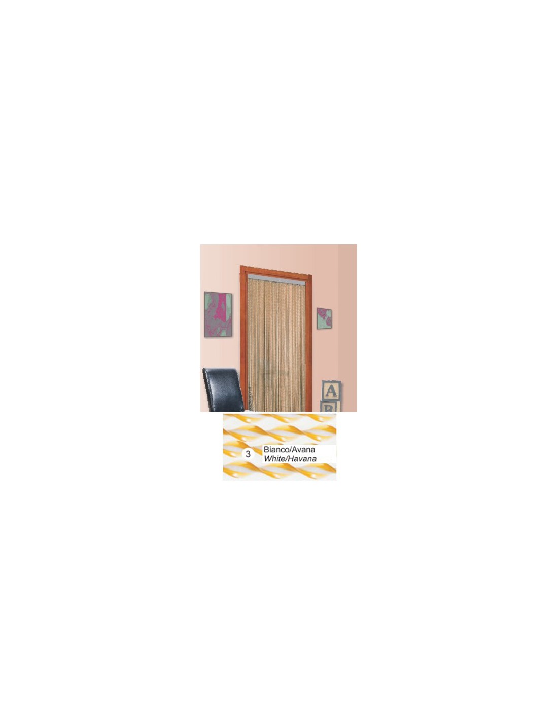TENDA CAMELIA 100X220 BIA/AVA su TreG Ingrosso