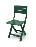 SEDIA GILDA VERDE DA PIC-NIC 39X43X80CM DIMAPLAST 2000 su TreG Ingr...