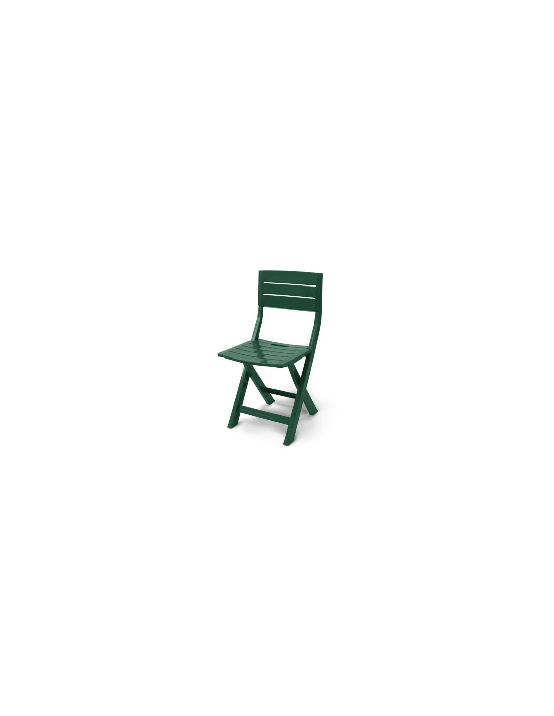 SEDIA GILDA VERDE DA PIC-NIC 39X43X80CM DIMAPLAST 2000 su TreG Ingr...
