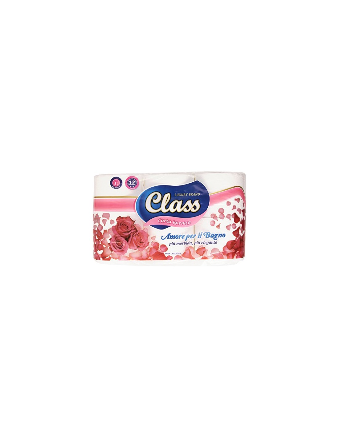 Carta Igienica Class 12 Rotoli: Pura Cellulosa e Qualità Superiore