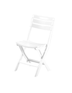 PINTA SEDIA IN POLIPROPILENE 41X40X80 CM BIANCO BICA su TreG Ingrosso