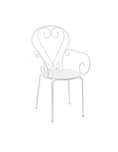 SEDIA ETIENNE BIANCO 49x49x89CM su TreG Ingrosso