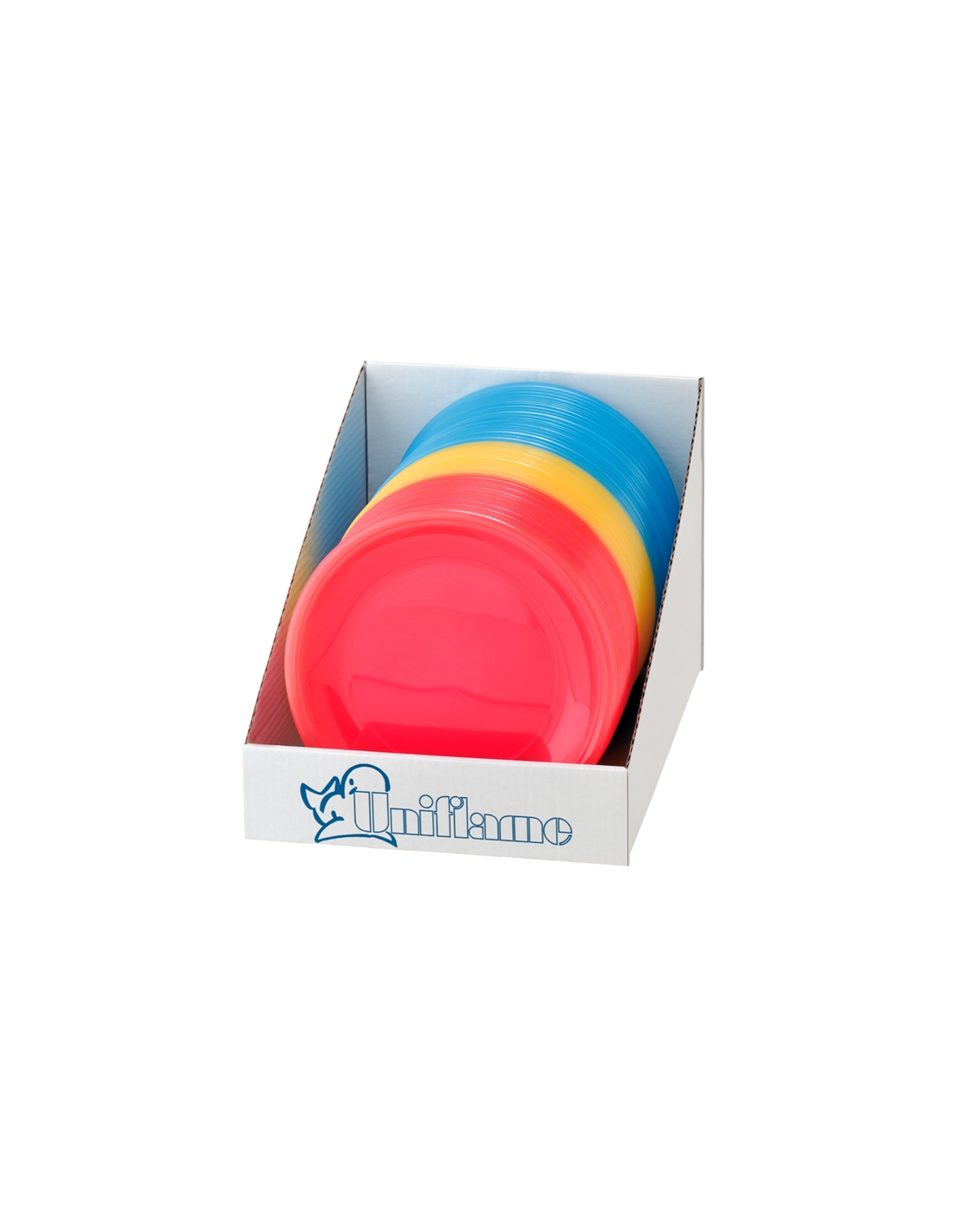 PIATTO FONDO PIC-NIC 22 CM 2C1100S ASSORTITO UNIFLAME su TreG Ingrosso