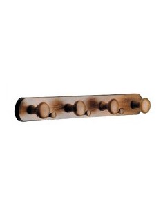 ATTACCAPANNI FISSO IN LEGNO 4+3 PANETTA su TreG Ingrosso