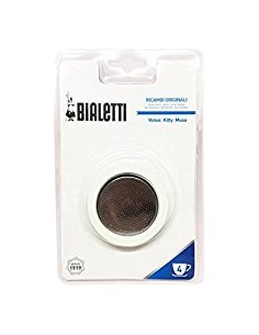 BIALETTI BLISTER 3 GUARNIZIONI + FILTRO 4 TZ 0800401 su TreG Ingrosso