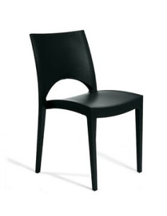 SEDIA PARIS 6314Y ANTRACITE 47X51X80CM IGAP su TreG Ingrosso