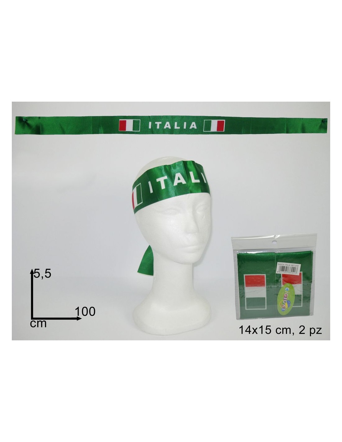 SET 2 FASCIE ITALIA 38241 su TreG Ingrosso