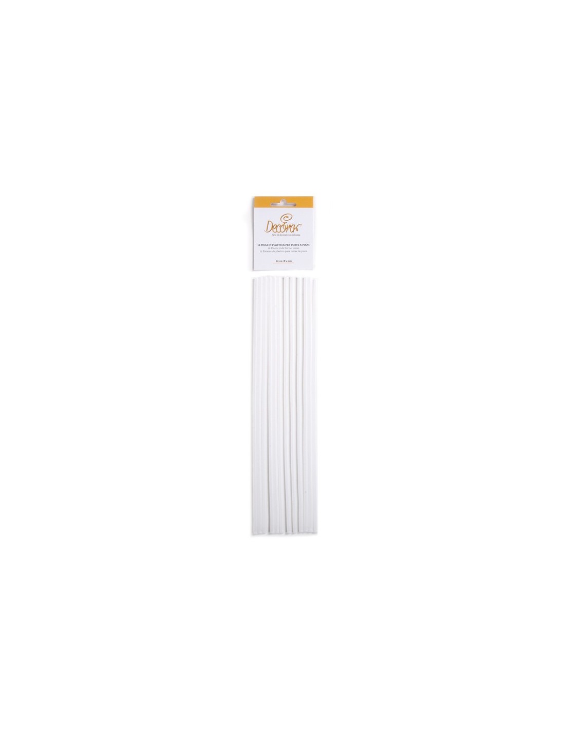 9260155 SET 12 PIOLI D.4 30CM NEUTRO su TreG Ingrosso