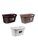 PORTABIANCHERIA 00175 ELEGANCE 60X40X115CM COLORI ASSORTITI su TreG...