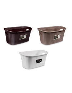 PORTABIANCHERIA 00175 ELEGANCE 60X40X115CM COLORI ASSORTITI su TreG...