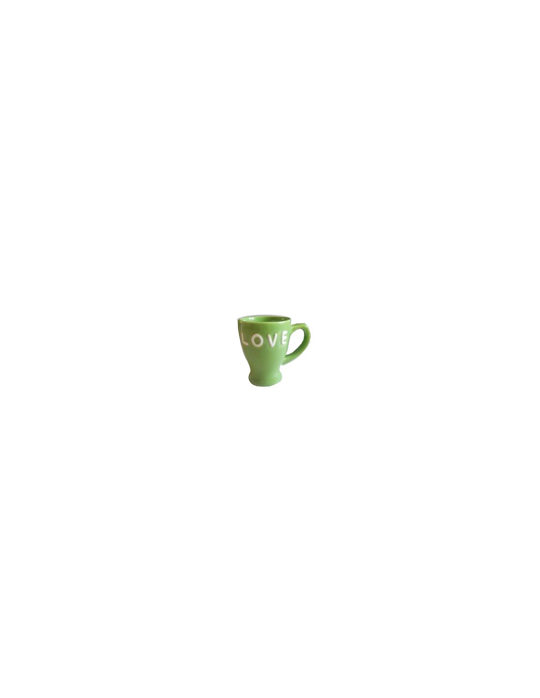 MUG 5091556 LOVE KISS VERDE su TreG Ingrosso