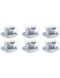 INGLESE SET 6TZ CAFFE 24827 C/PIATTO su TreG Ingrosso