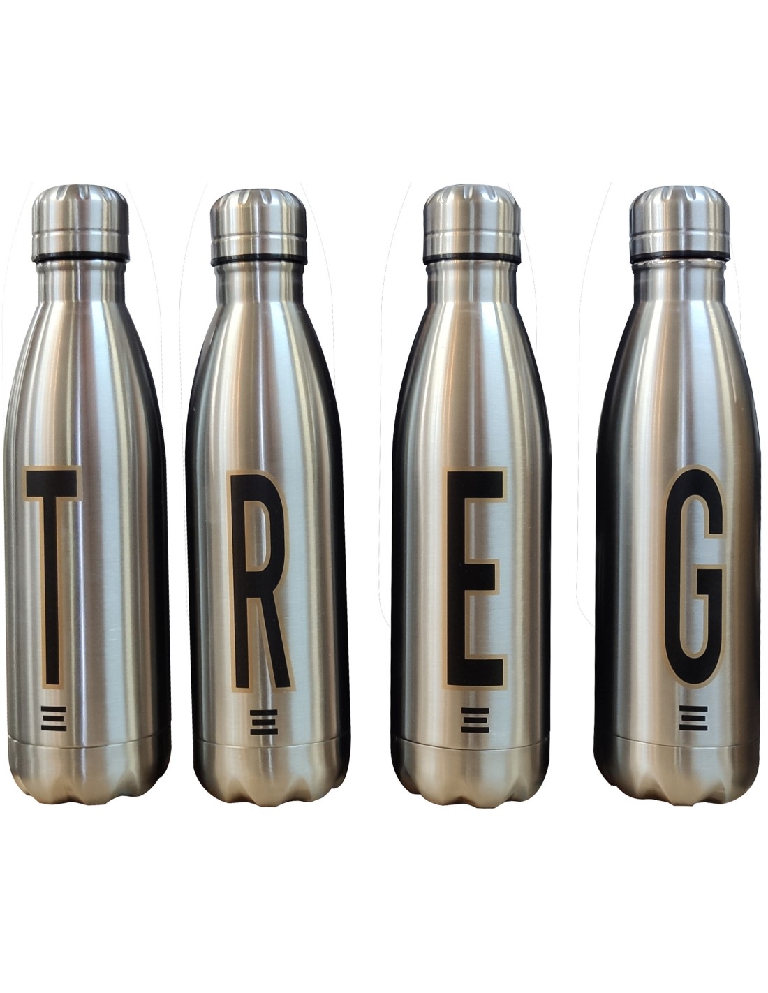 BOTTIGLIA TERMICA 500ML LETTERA su TreG Ingrosso