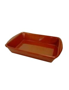 TEGLIA 36-0332B TERRACOTTA 32X23 RETTANGOLARE su TreG Ingrosso