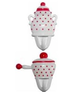 BLISTER 2 GANCI CAPRI 020/BB2 NEW PLASTICA su TreG Ingrosso