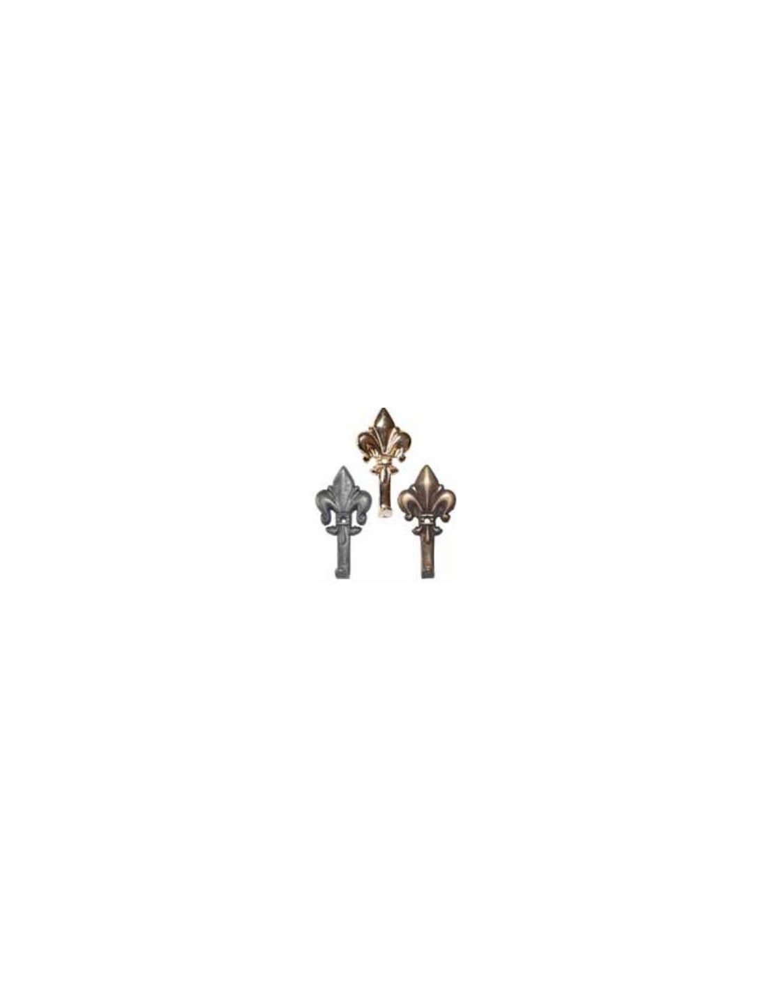 BLISTER 3 GANCI GIGLIO GRANDE 501/BB NEW PLASTICA su TreG Ingrosso