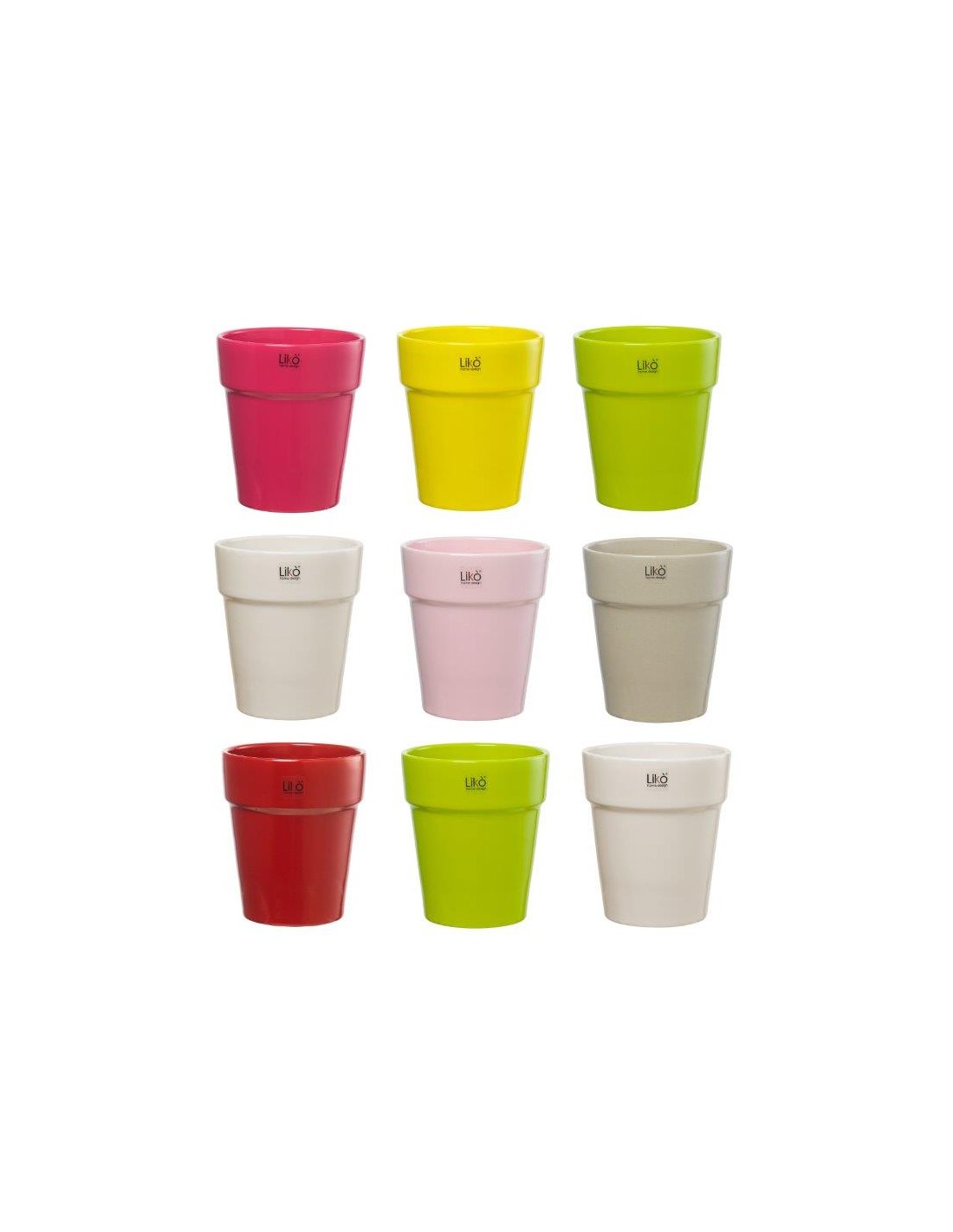 VASO CASPO'CR68/14M H14 D14 COLORI ASSORTITI su TreG Ingrosso