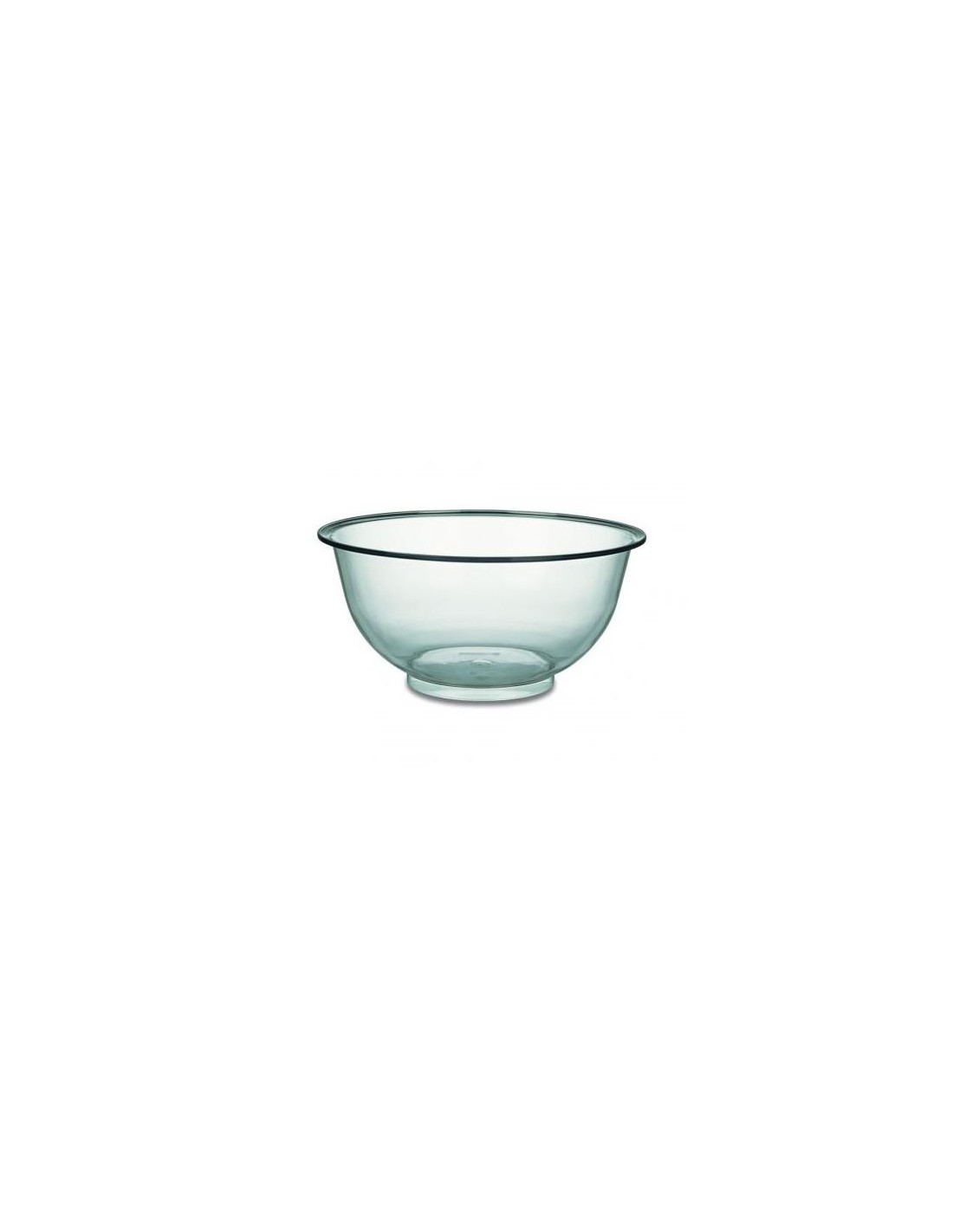 BOWL PLASTICA 38CM 11LT TRASPARENTE ARAVEN su TreG Ingrosso