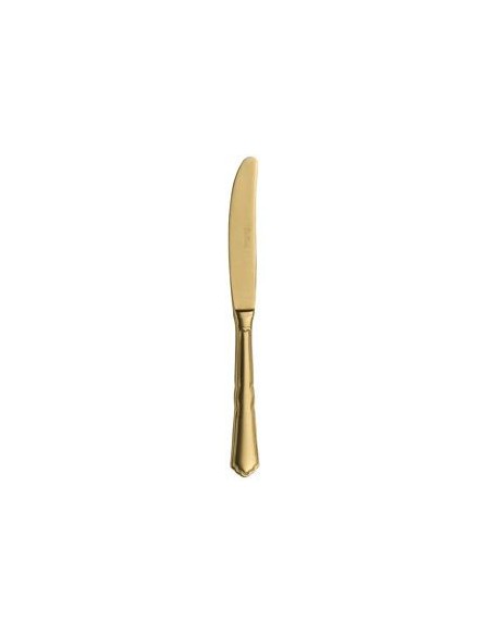RADA CARTELLA 2 COLTELLI VINTAGE DA TAVOLA COLORE ORO ABERT su TreG...