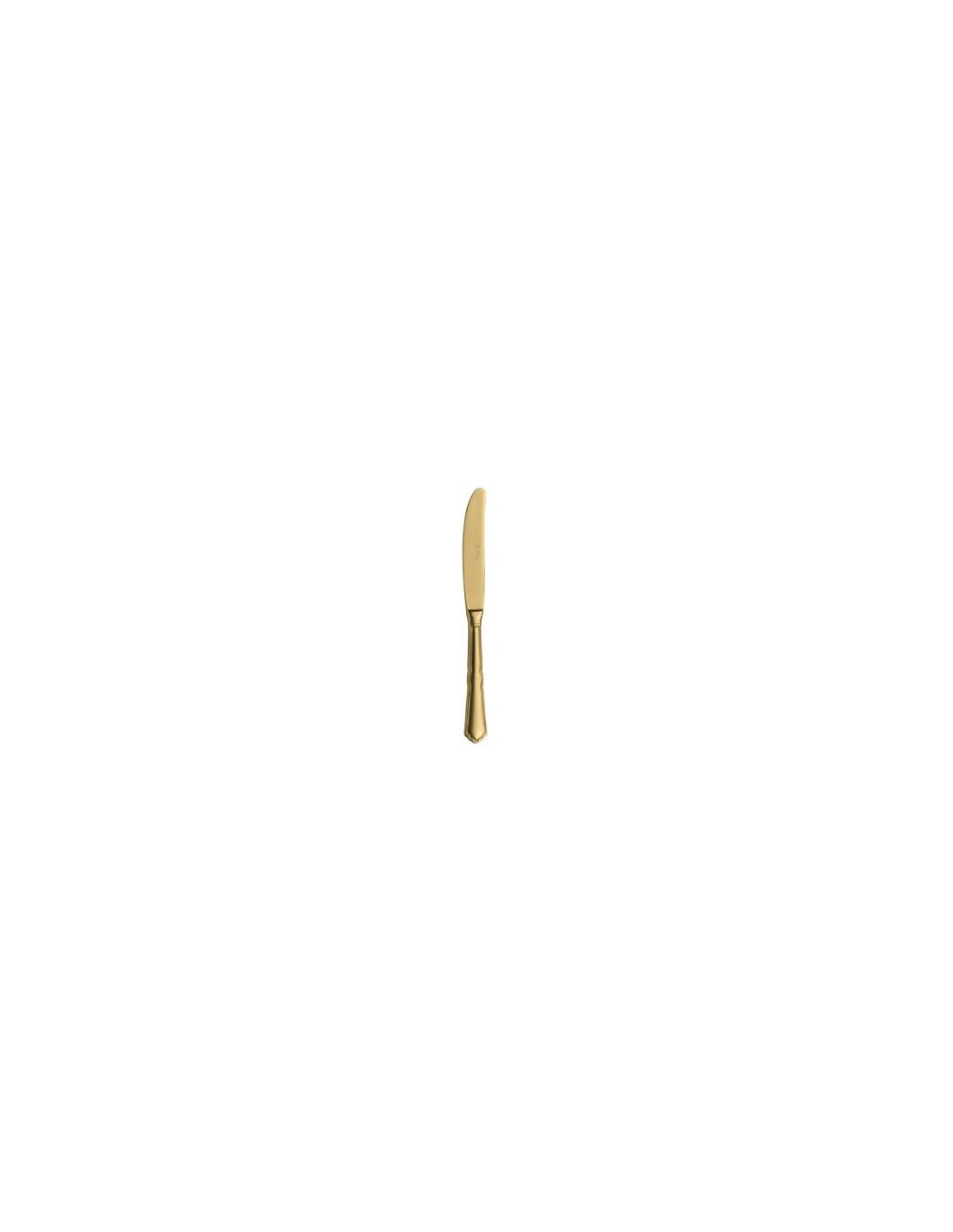 RADA CARTELLA 2 COLTELLI VINTAGE DA TAVOLA COLORE ORO ABERT su TreG...