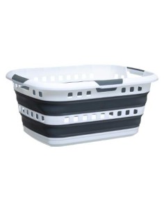 CESTA PORTABIANCHERIA PIEGHEVOLE 45LT su TreG Ingrosso