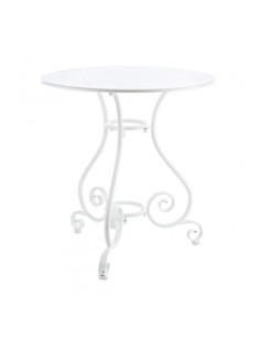 TAVOLO ETIENNE BIANCO 70 CM su TreG Ingrosso