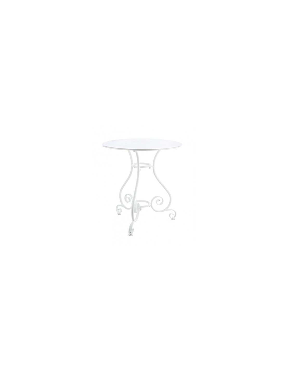 TAVOLO ETIENNE BIANCO 70 CM su TreG Ingrosso