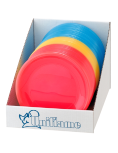 PIATTO PIANO PIC-NIC 25CM 2C2100S ASSORTITO UNIFLAME su TreG Ingrosso