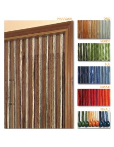 TENDA ANTIMOSCHE NIAGARA 100 X 220 IN PVC COLORI ASSORTITI REDS su ...