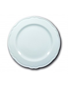PRAGA PIATTO TONDO BIANCO 31 CM SATURNIA su TreG Ingrosso