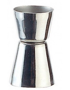 MISURINO DOPPIO PER COCKTAIL INOX 2-4 CL ILSA su TreG Ingrosso