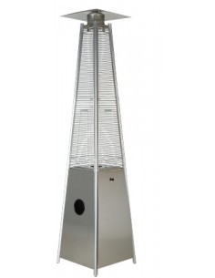 STUFA PIRAMIDE INOX su TreG Ingrosso