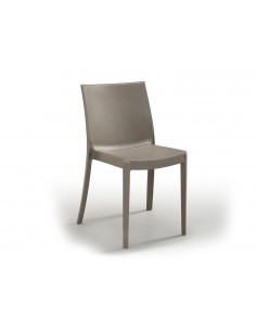 SEDIA PERLA TORTORA 82x55x47cm su TreG Ingrosso