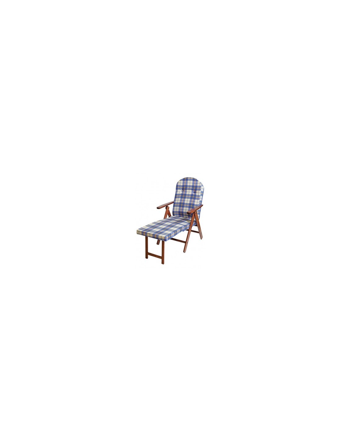 POLTRONA AMALFI CON PROLUNGA IN LEGNO 105 CM MASLEGNO su TreG Ingrosso