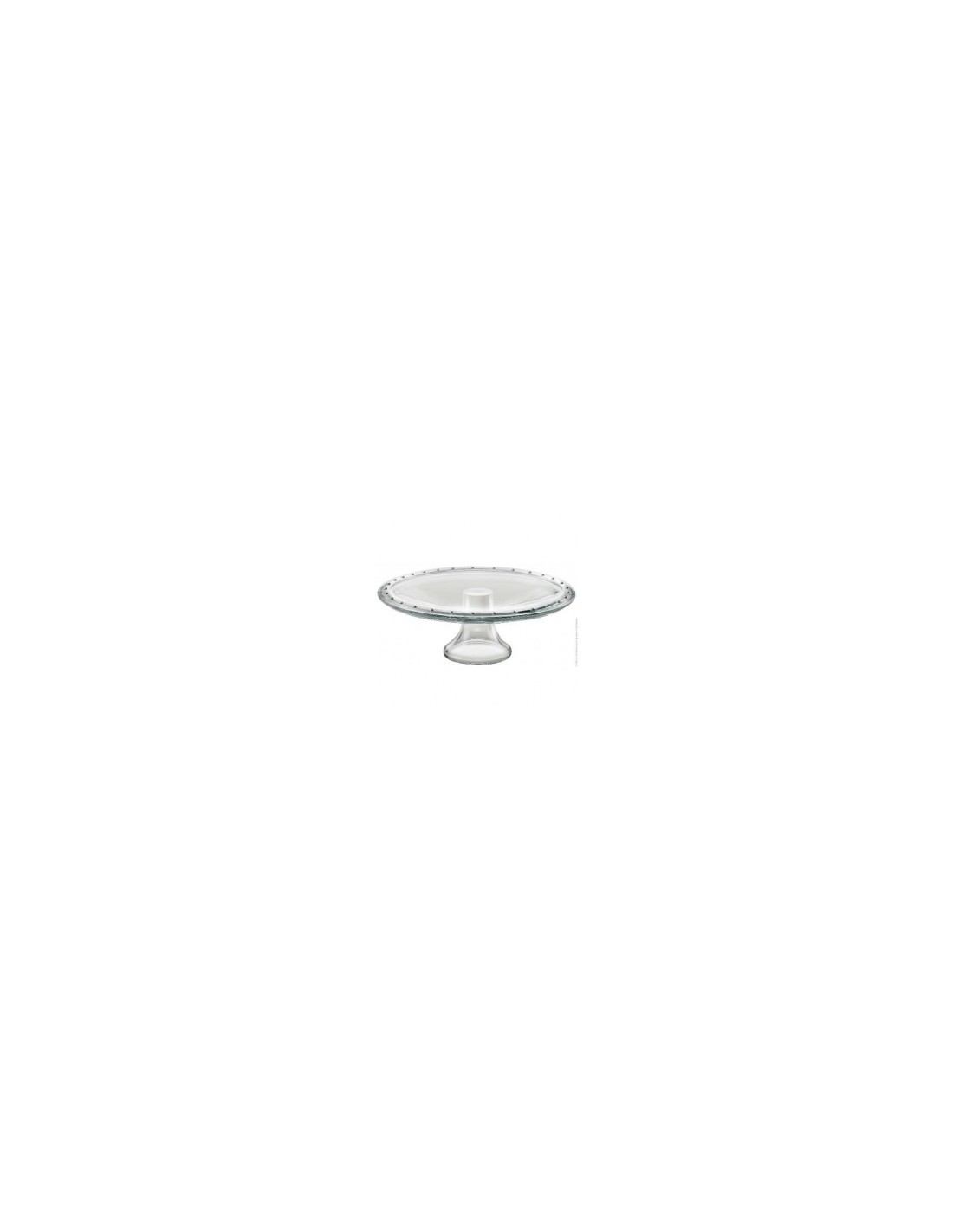 PALLADIO PIATTO TORTA IN VETRO CON CUPOLA 31 CM BORGONOVO su TreG I...
