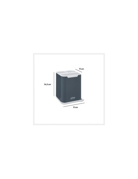 SCOLAPOSATE 169130 PLASTICA GRIGIO su TreG Ingrosso