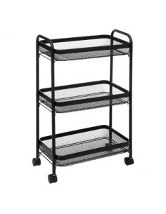 CARRELLO 169233 3 PIANI FILO FERRO su TreG Ingrosso