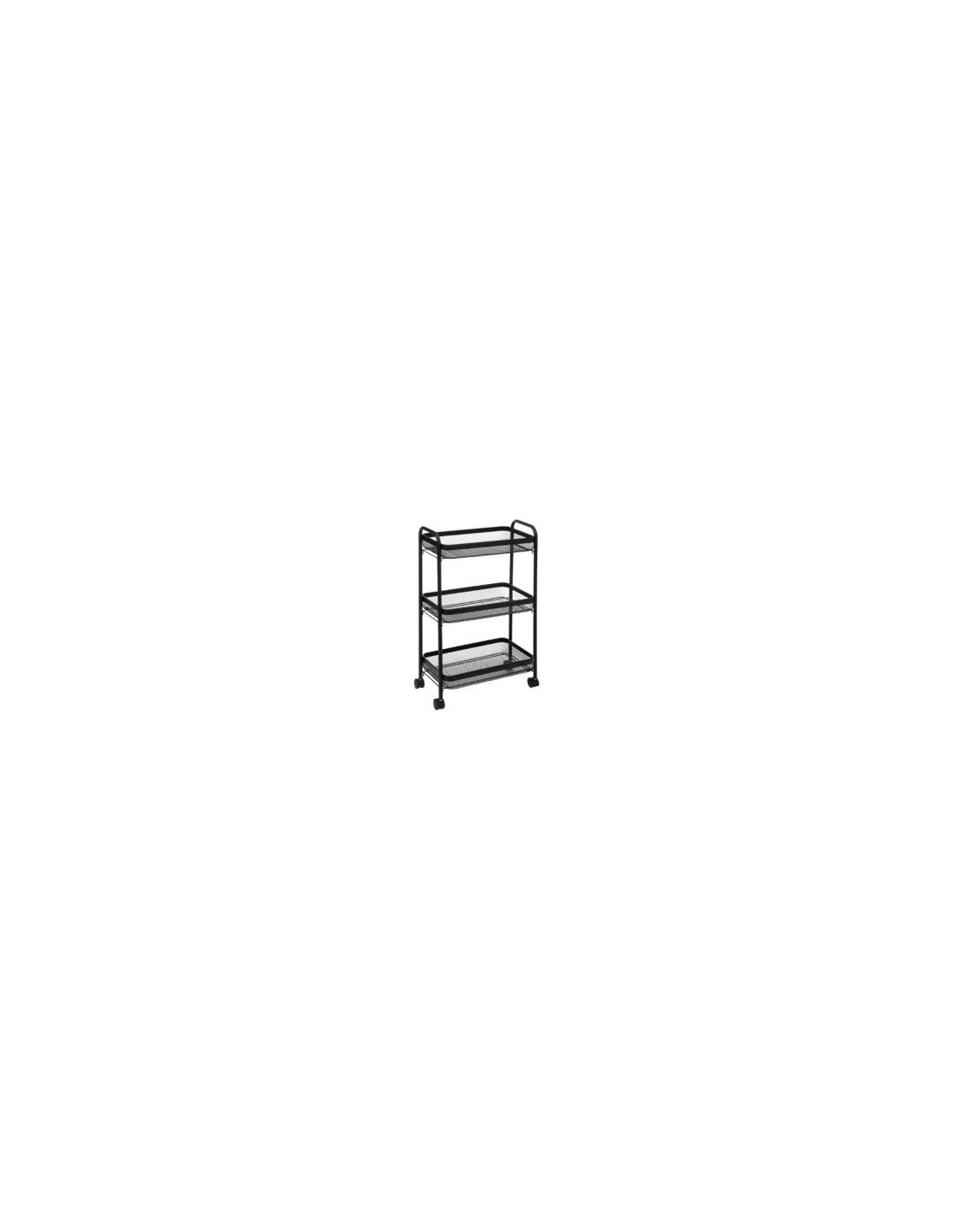 CARRELLO 169233 3 PIANI FILO FERRO su TreG Ingrosso