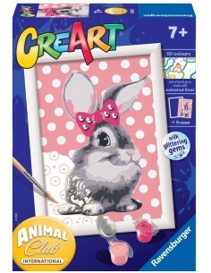 CREART 28933 13X18 CONIGLIETTA su TreG Ingrosso