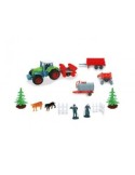 SET FATTORIA 58017 TRATTORE CON ACCESSORI su TreG Ingrosso